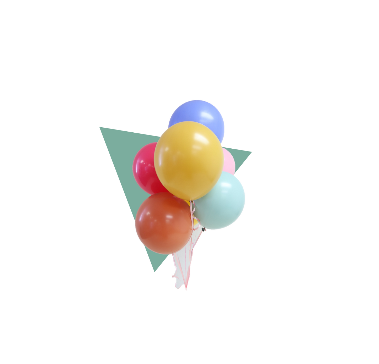 17" Helium Balloons | Bouquet of 7