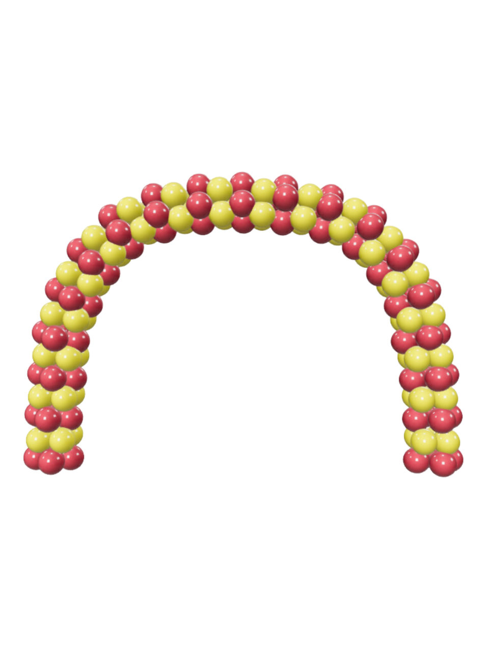 Classic Balloon Arch | Design your own with 3d Generator!