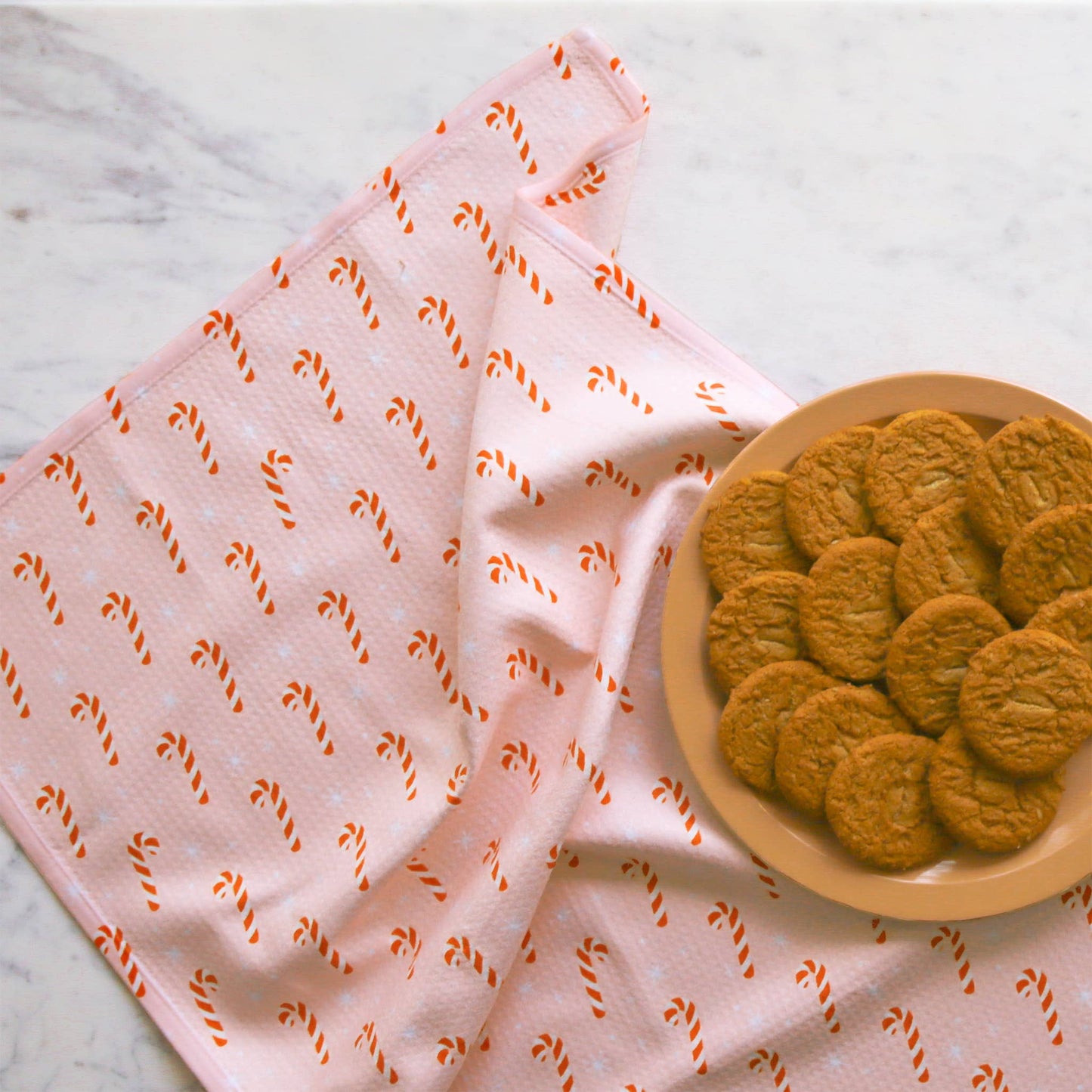 Kitchen Tea Towel | Candy Cane (Christmas Holiday)