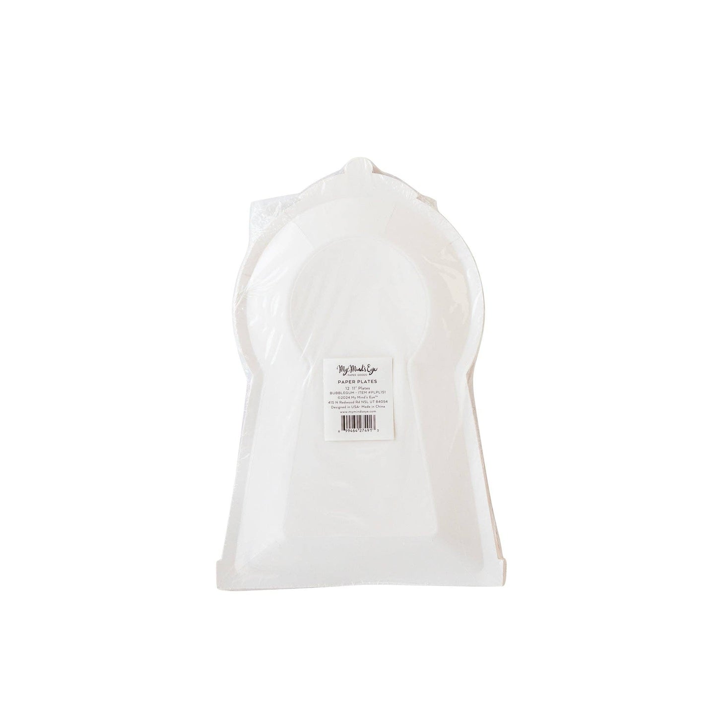 Bubblegum Machine Shaped Paper Plate