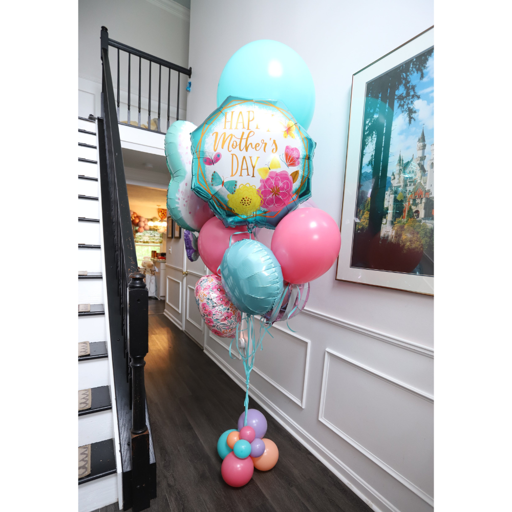 Mother's Day | For the Best Mom Helium Balloon Bouquet