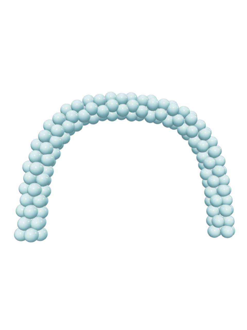 Classic Balloon Arch | Design your own with 3d Generator!