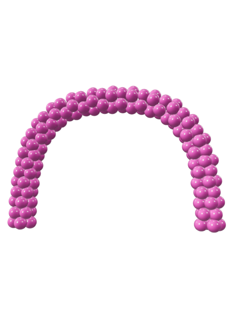 Classic Balloon Arch | Design your own with 3d Generator!