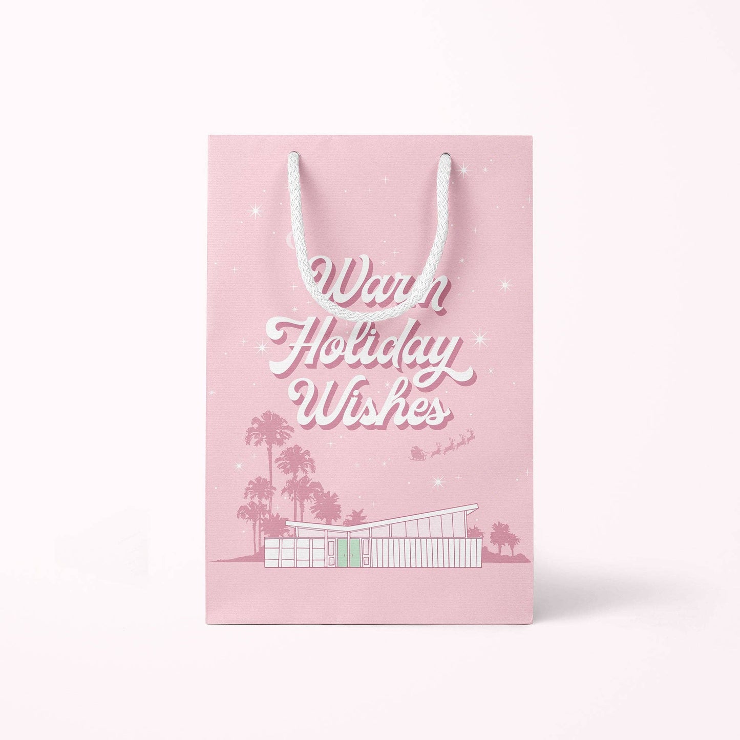 Mid-Century Holiday Gift Bag: Small