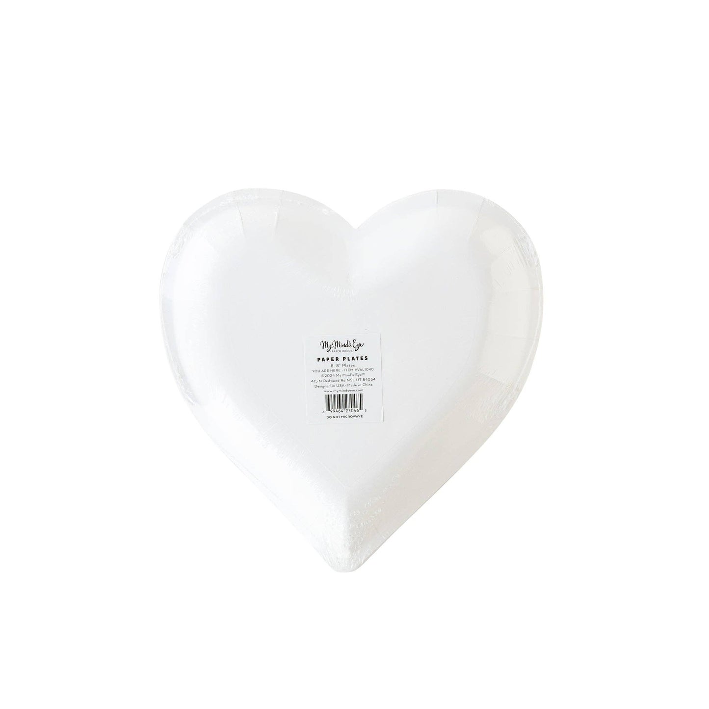 You are Here Shaped Paper Plate