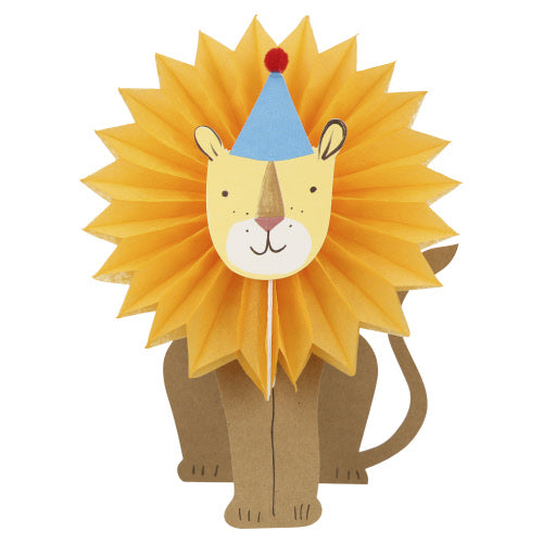 Honeycomb Lion Card