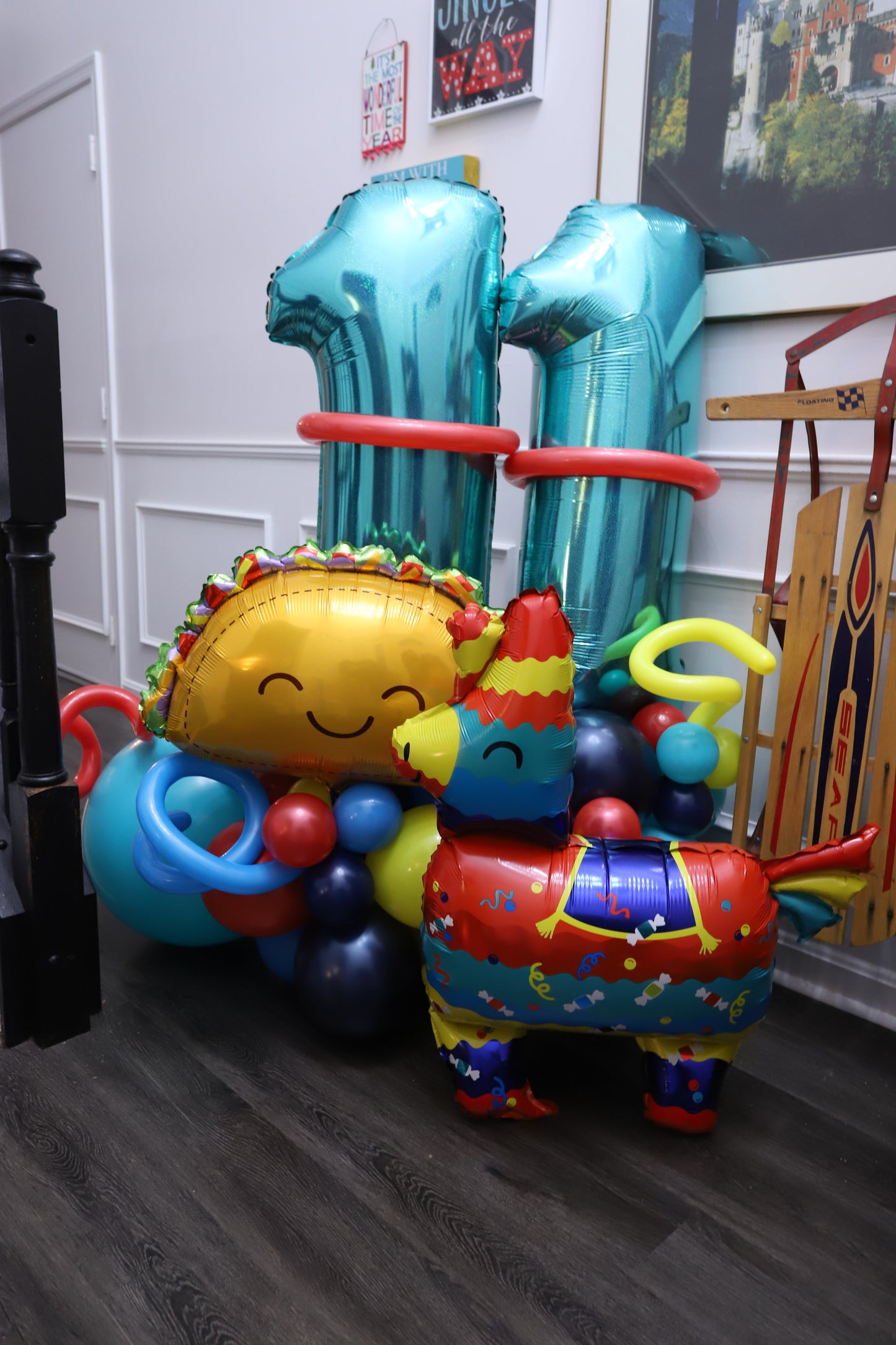 DELUXE Double Digit Balloon Marquee Stacker