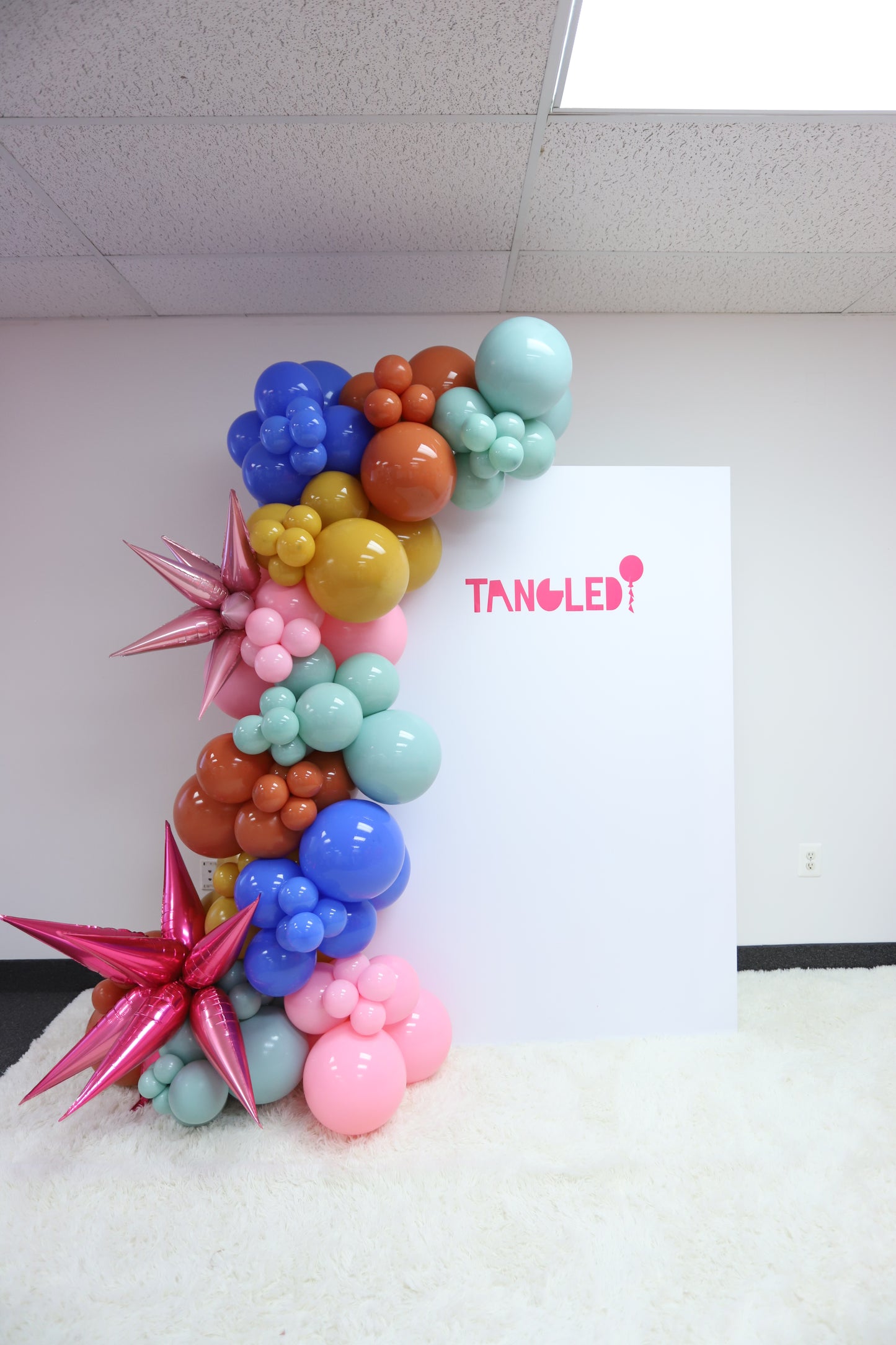 Tangle 12 | Backdrop, Decal, & Balloons | Yours to Keep!