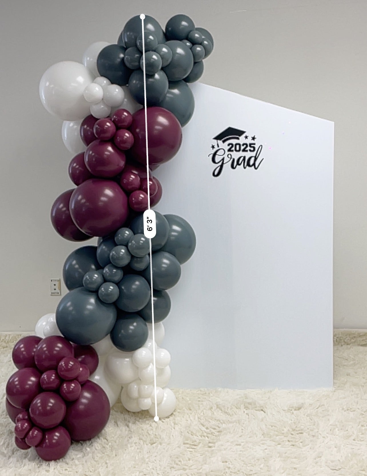 Tangle Tassel | Graduation special Backdrop, Decal, & Balloons | Yours to Keep!