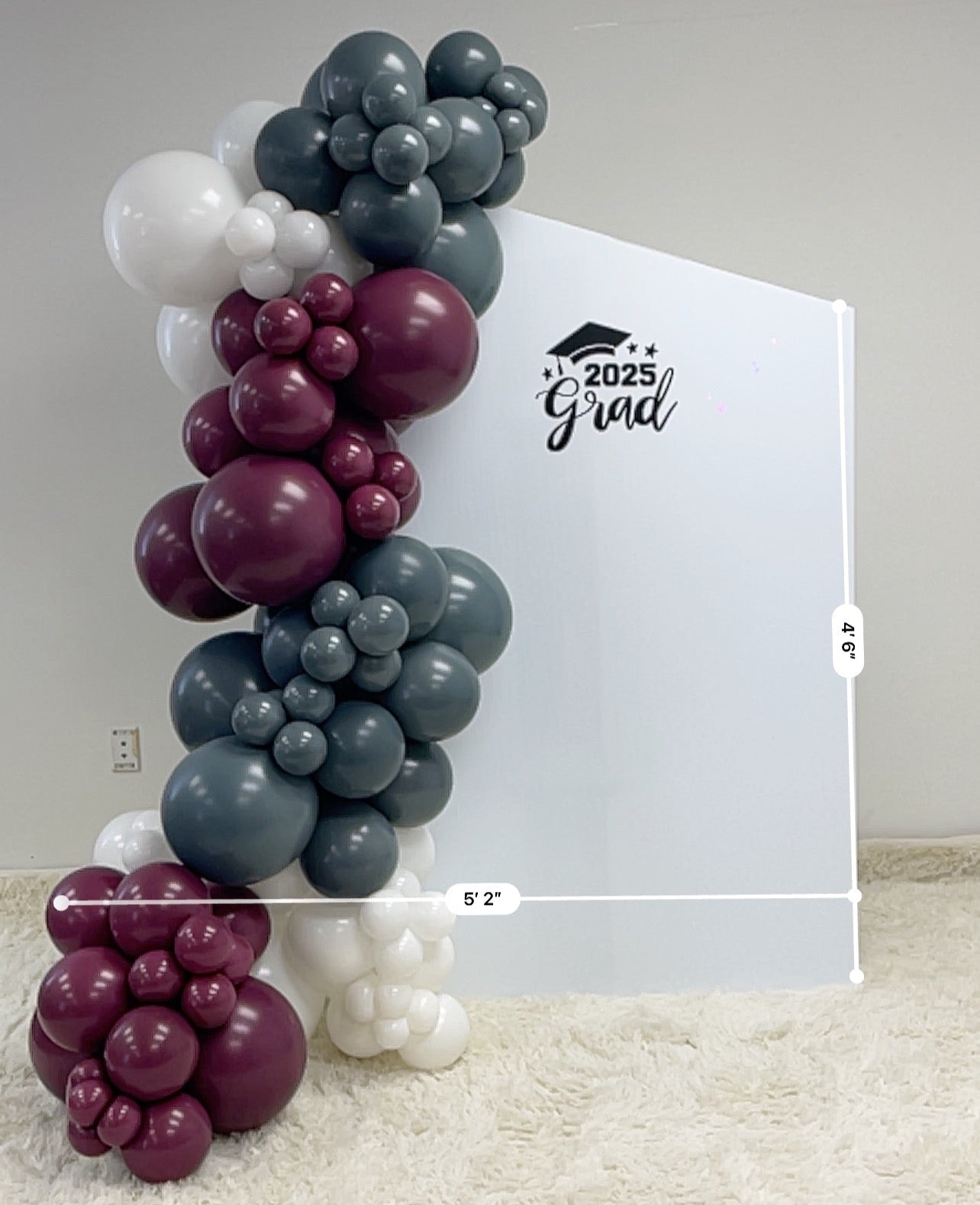 Tangle Tassel | Graduation special Backdrop, Decal, & Balloons | Yours to Keep!