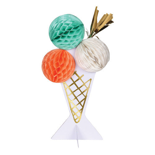 Ice Cream Honeycomb Card