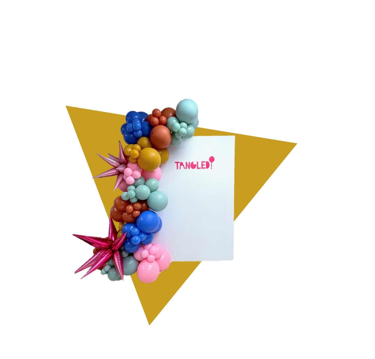 Tangle 12 | Backdrop, Decal, & Balloons | Yours to Keep!