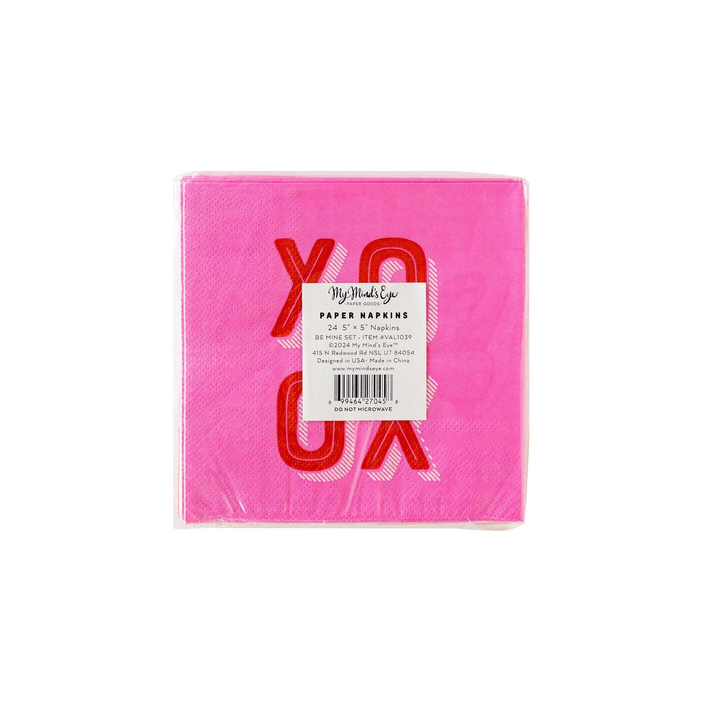 Be Mine Cocktail Napkin Set