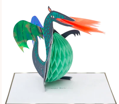 Honeycomb Dragon Card