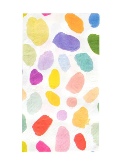 Oh Happy Day Rainbow Speckle Kindah Party Dinner Napkins