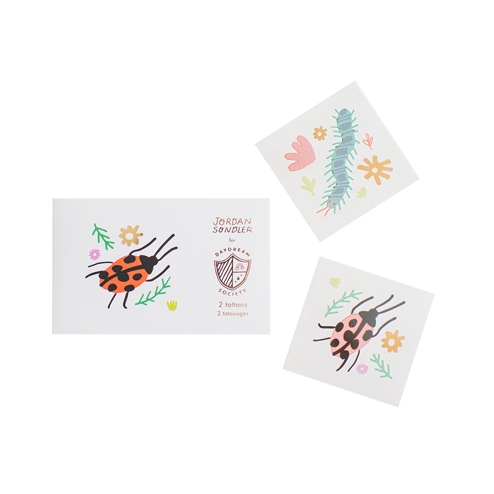 Backyard Bugs Temporary Tattoos - 2 Pk.