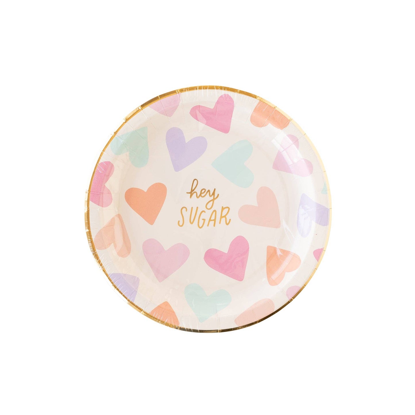 Hey Sugar Paper Plate