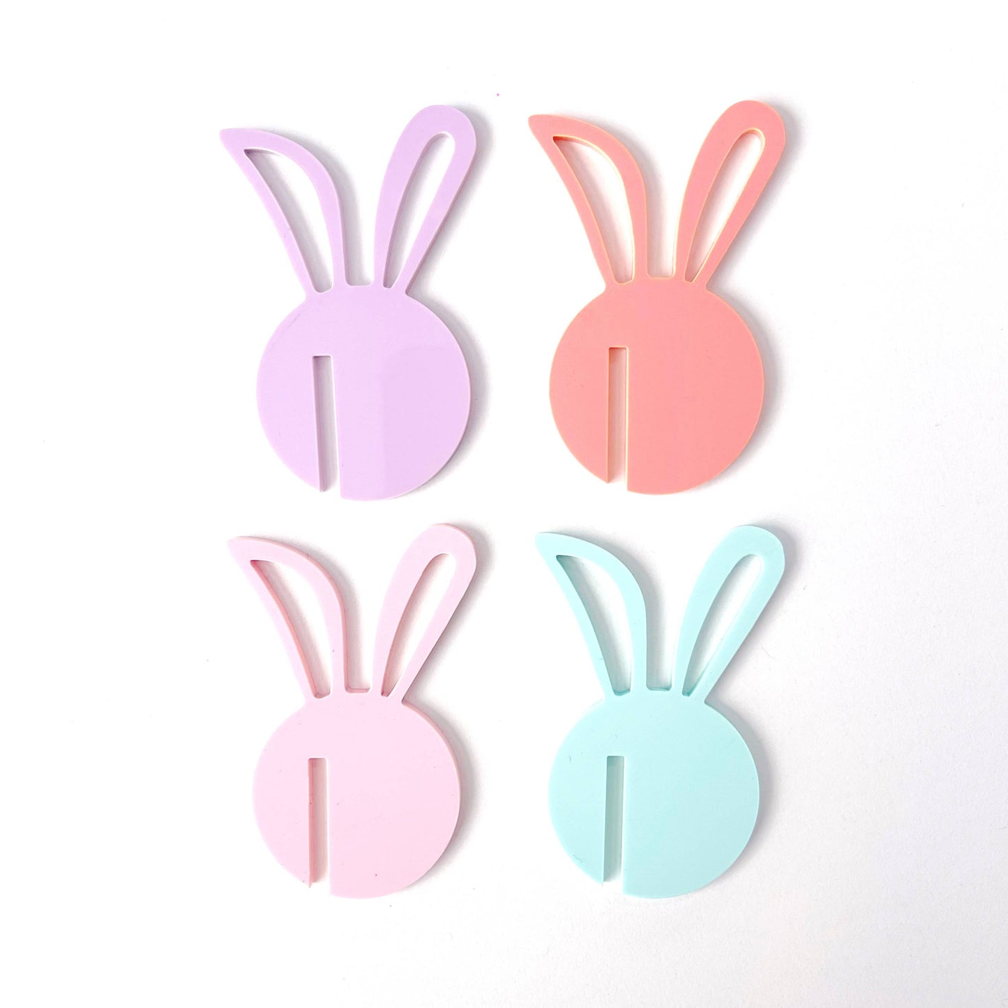 Acrylic Bunny Drink Markers