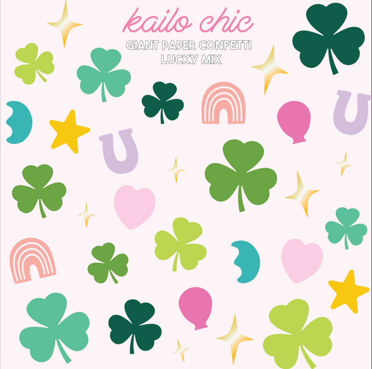 Giant Paper Confetti - Lucky Mix for St. Patrick’s Day