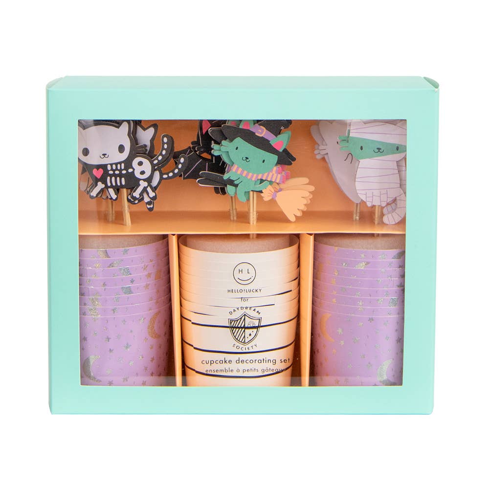 Meowloween Cupcake Decorating Set