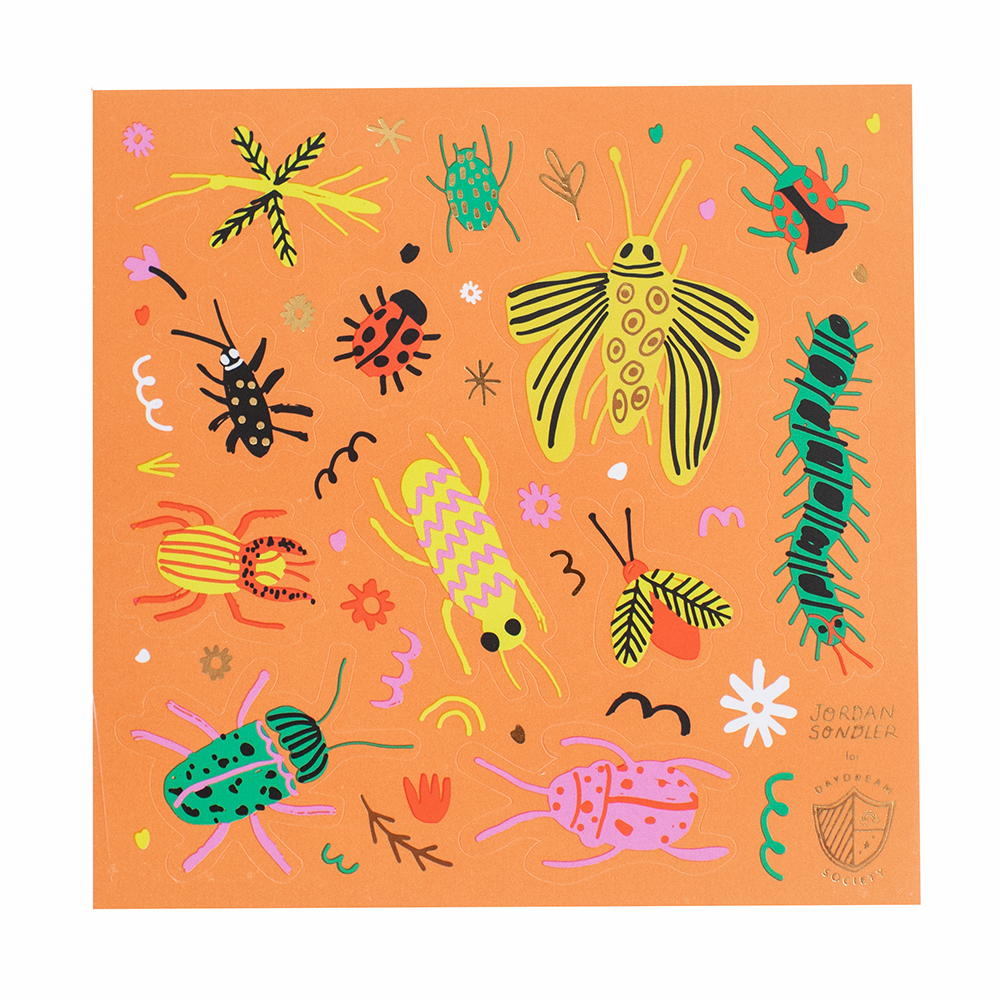 Backyard Bugs Sticker Set - 4 Pk.