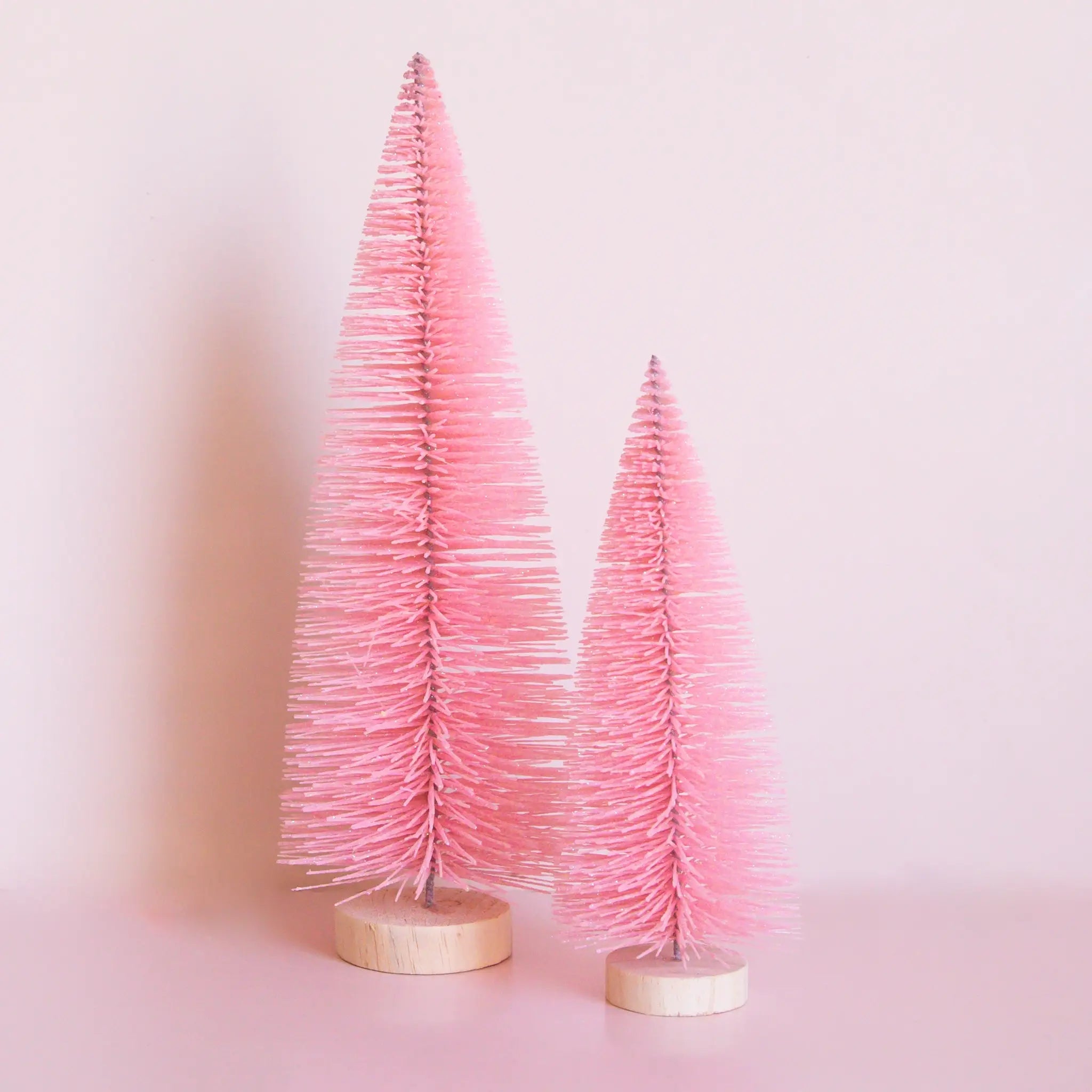 Bottle Brush Tree Warm Pink / 13