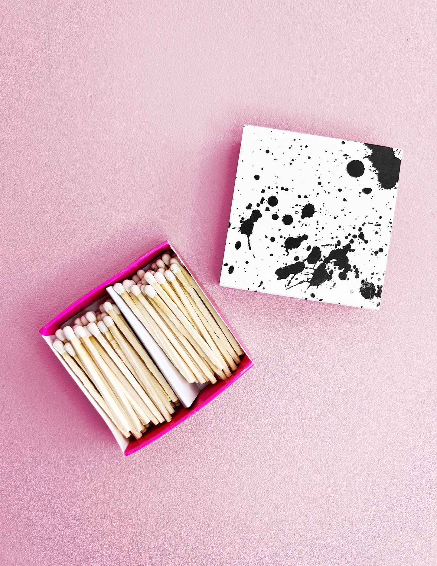 Wooden Matches in Modern 2" Desktop Box