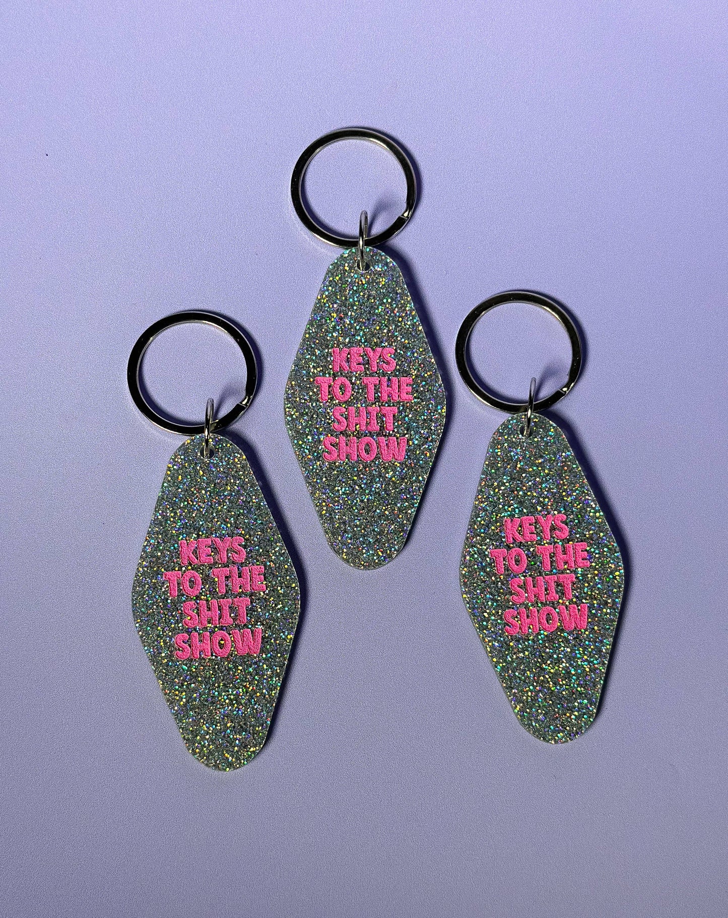 Keys to the Shit Show Keychain