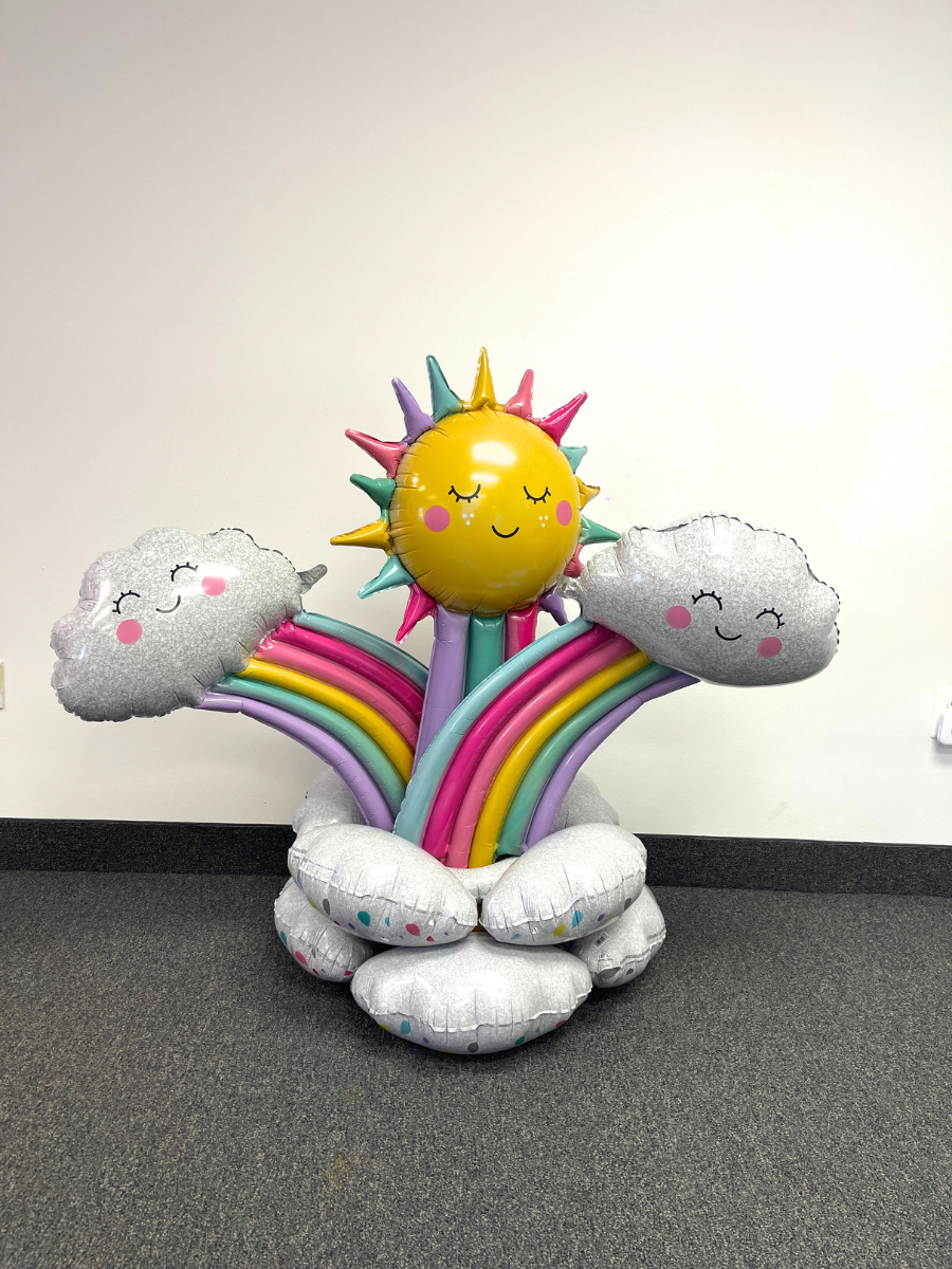 Sunshine & Rainbows Balloon Arrangement