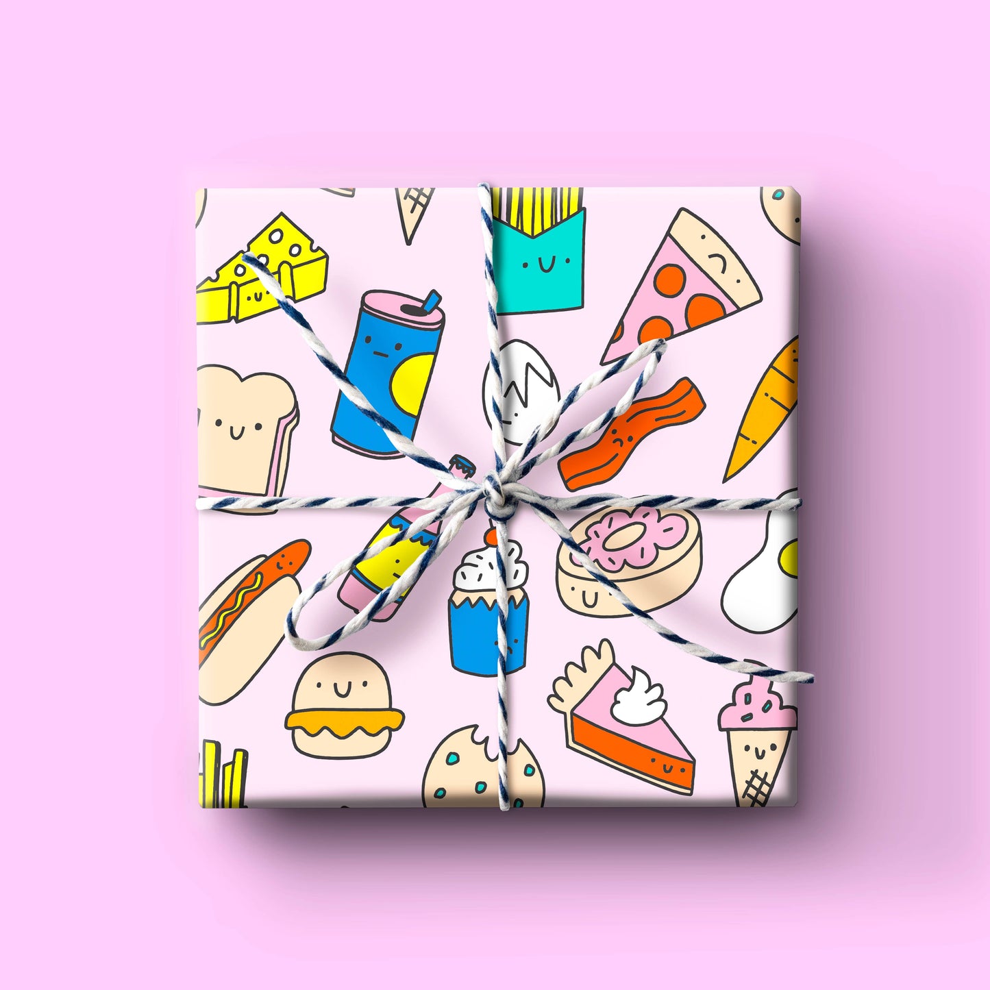 Snack Time (Multicolor) - Wrapping Paper / Gift Wrap