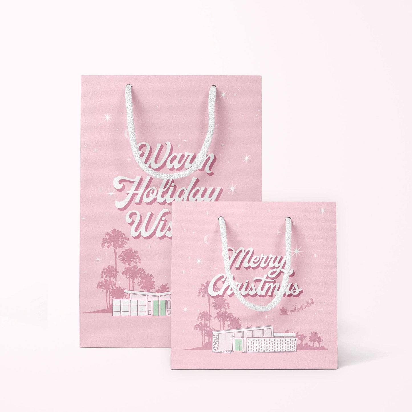 Mid-Century Holiday Gift Bag: Small