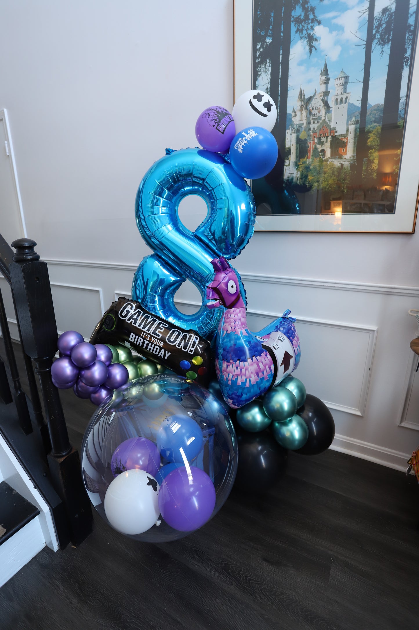 DELUXE Single Digit Balloon Marquee Stacker