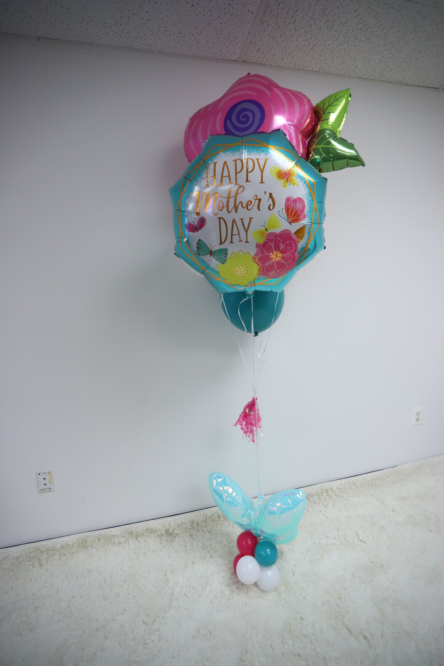 Mother's Day | Prettiest Butterfly Helium Balloon Bouquet