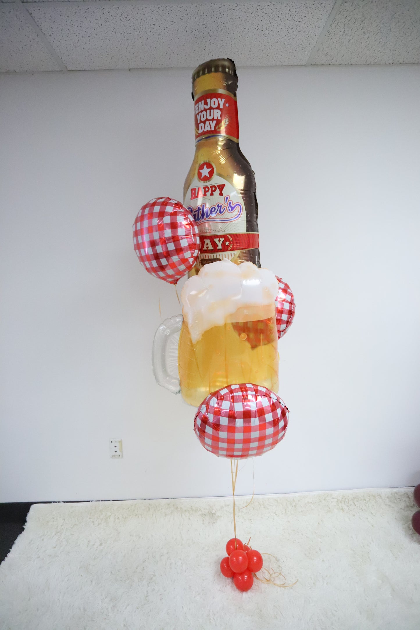 Father's Day | Hoppin' Dad Beer Themed Helium Bouquet