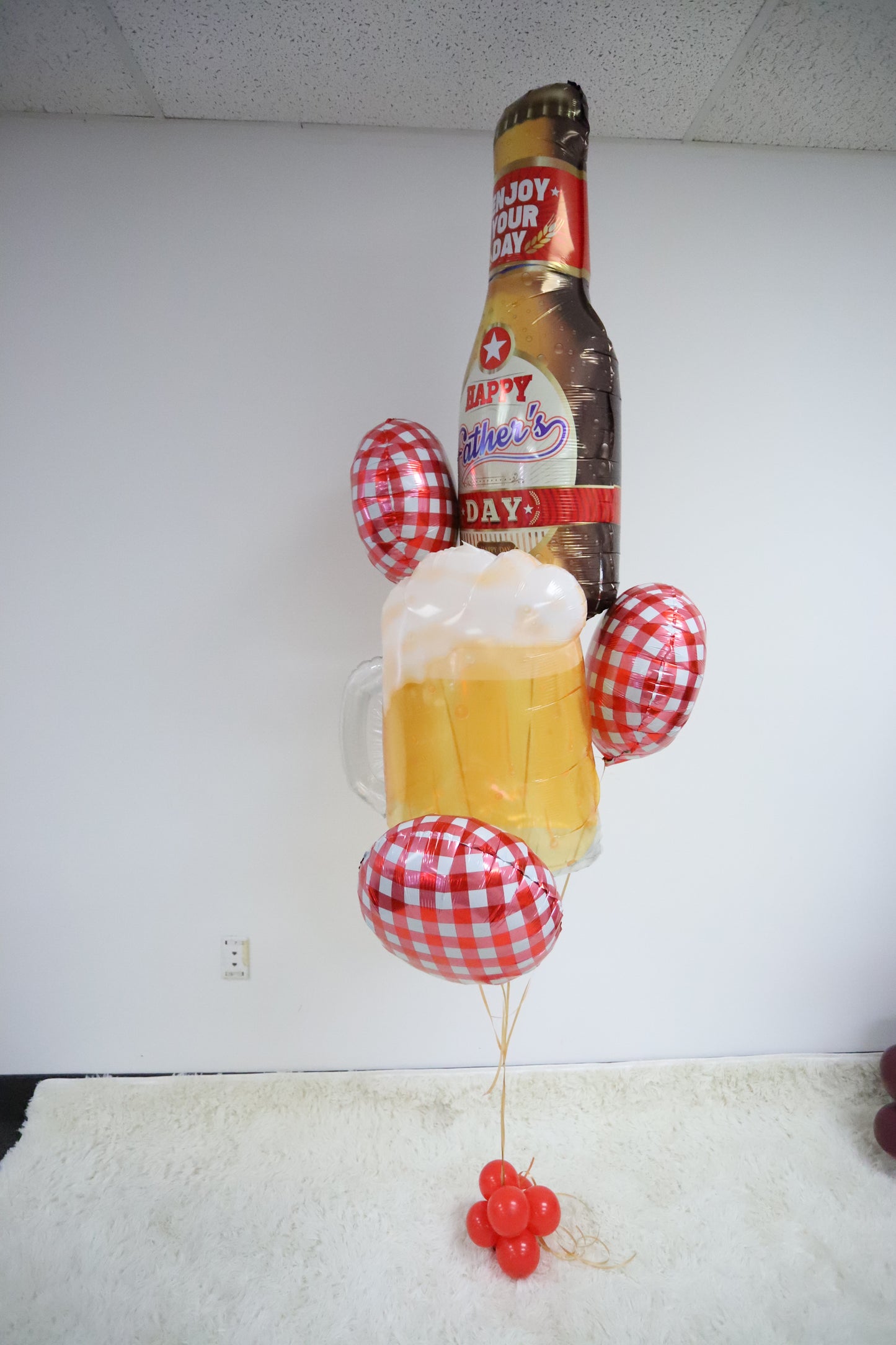 Father's Day | Hoppin' Dad Beer Themed Helium Bouquet