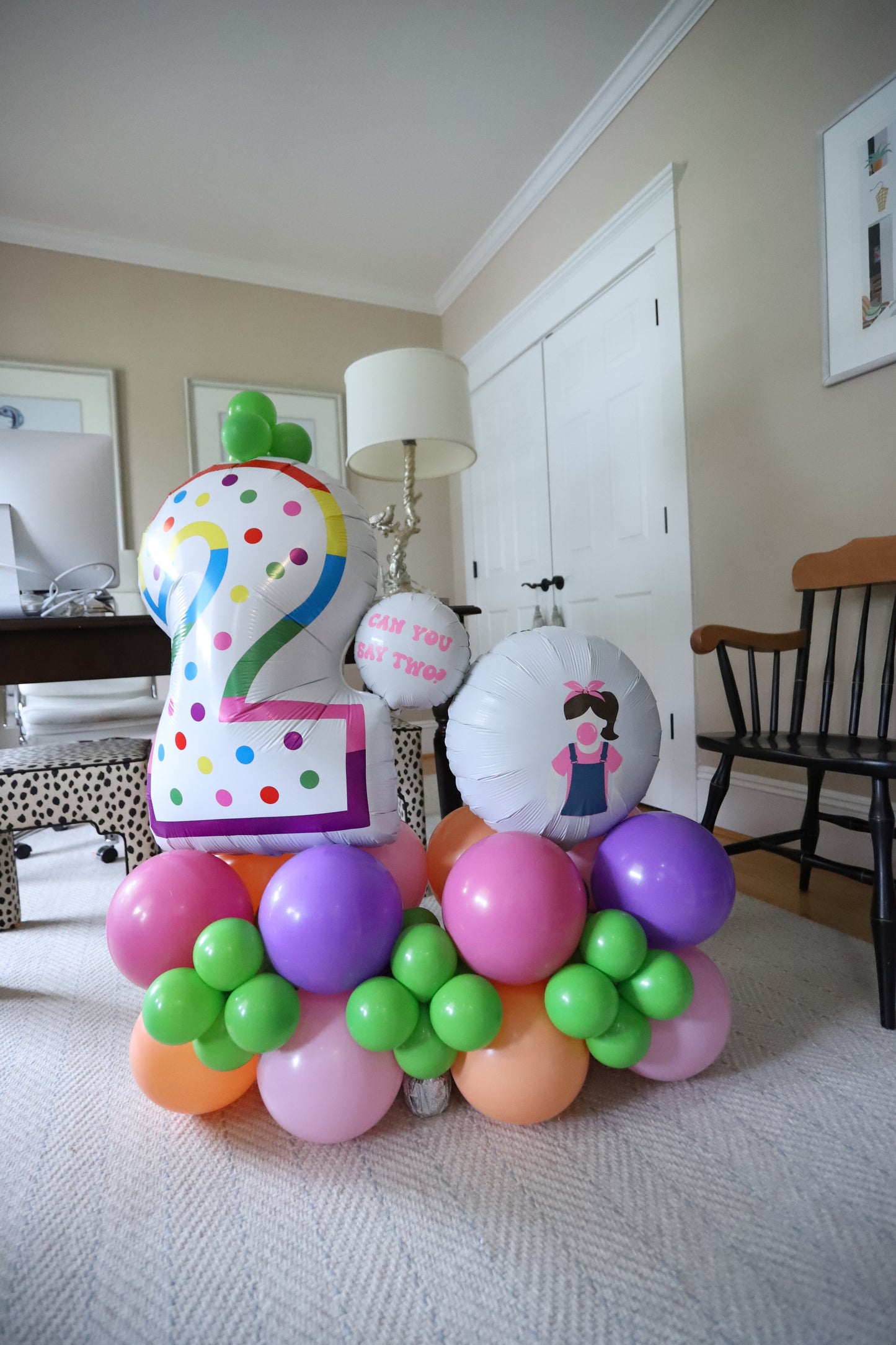 DELUXE Single Digit Balloon Marquee Stacker