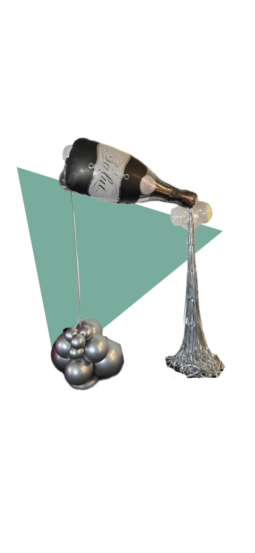 NYE Champagne Spill Double Stand