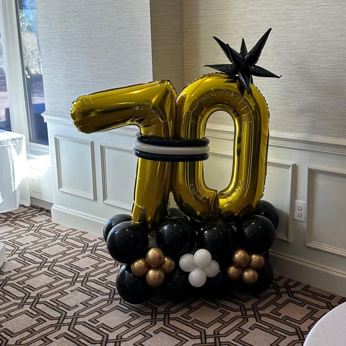 Double Digit Balloon Marquee Stacker
