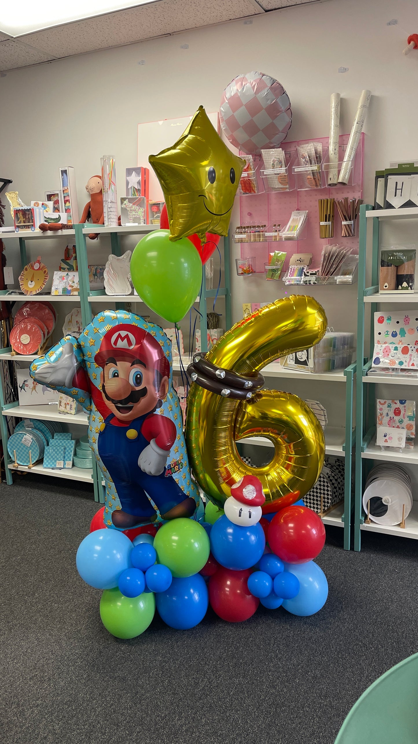 DELUXE Single Digit Balloon Marquee Stacker