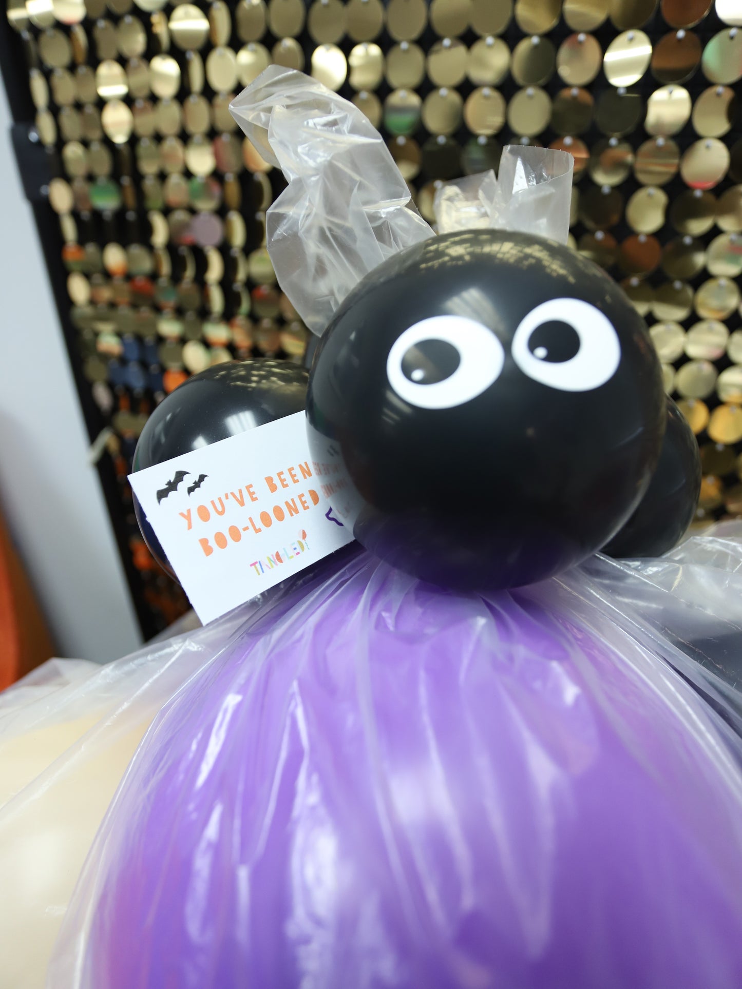 "You've Been Boo-Looned" Loose Balloon Bag