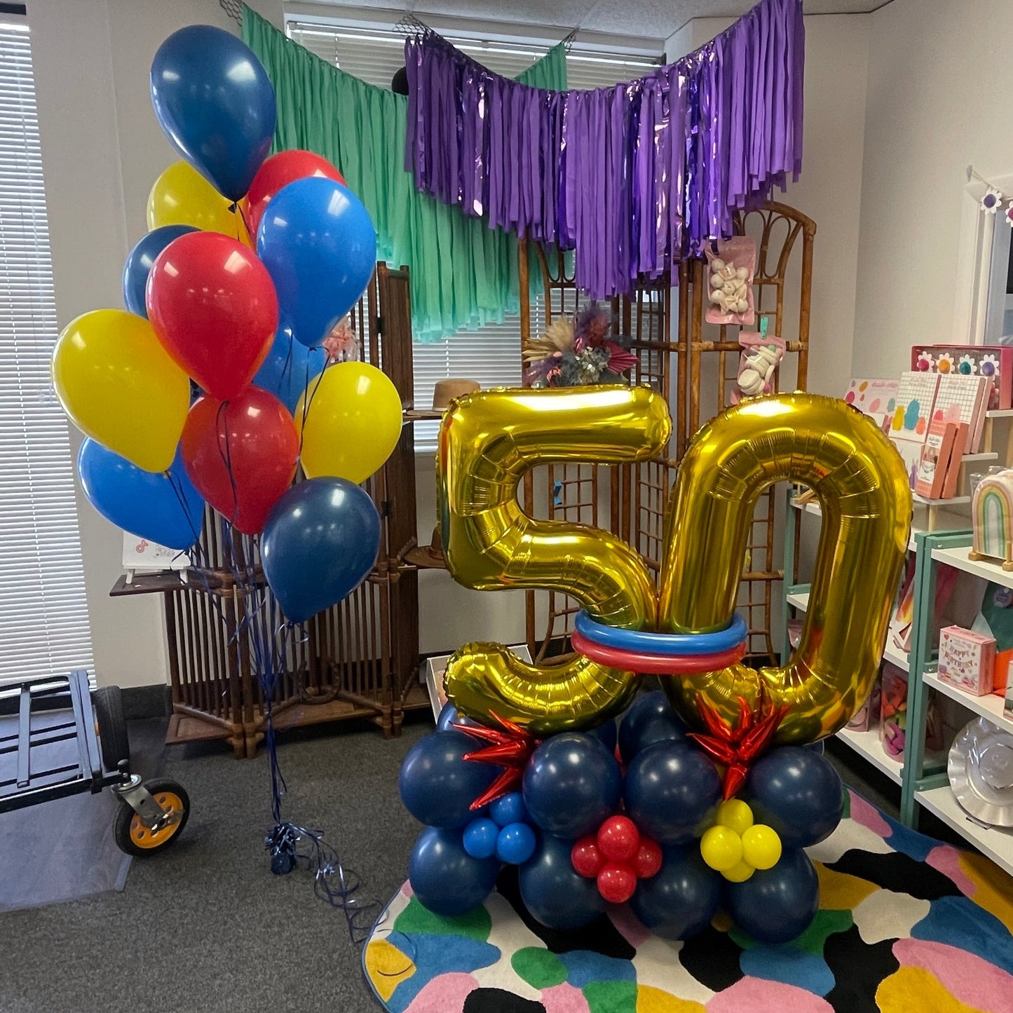 Double Digit Balloon Marquee Stacker
