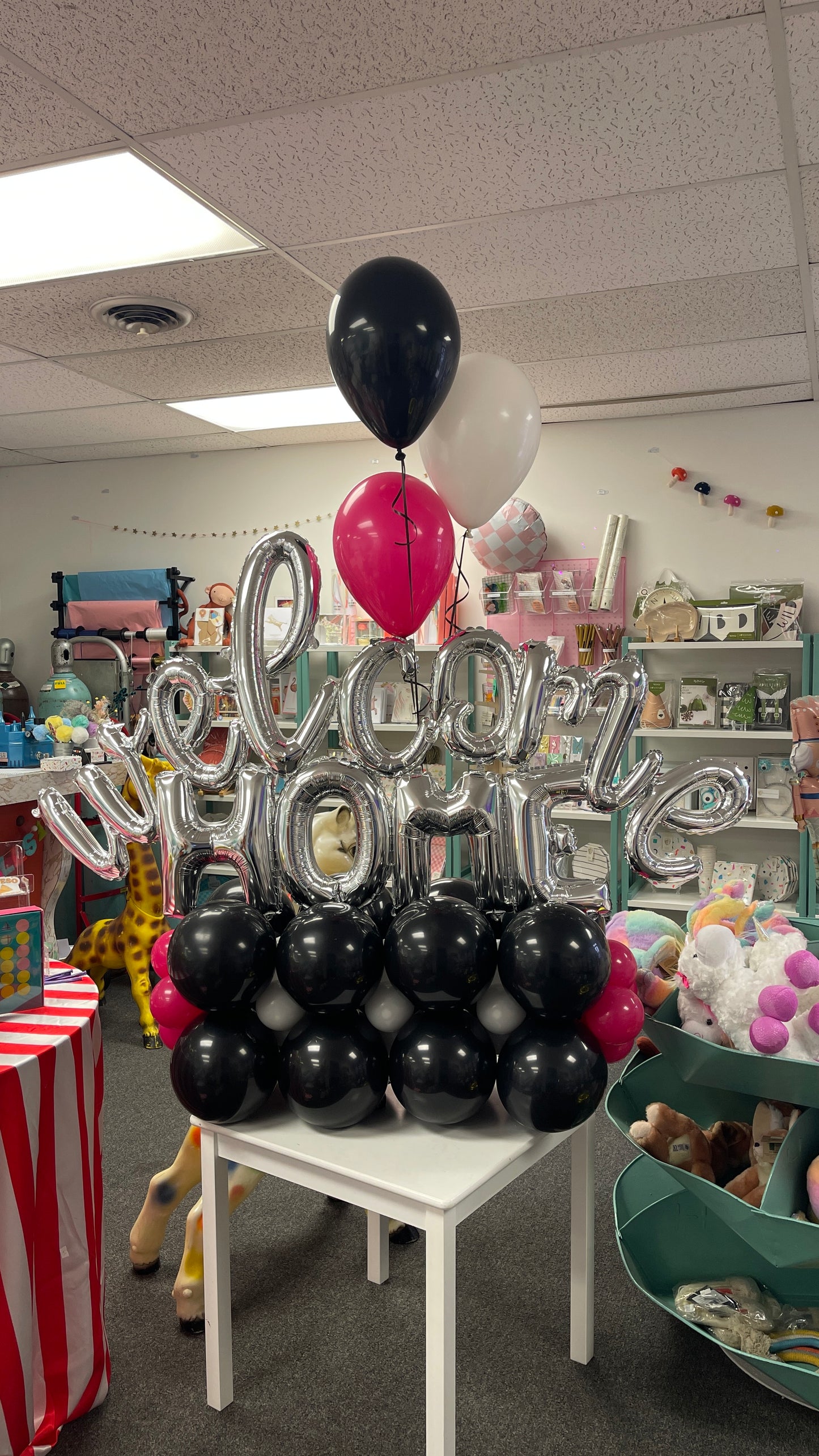 Welcome Home Balloon Marquee Stacker