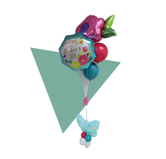 Mother's Day | Prettiest Butterfly Helium Balloon Bouquet