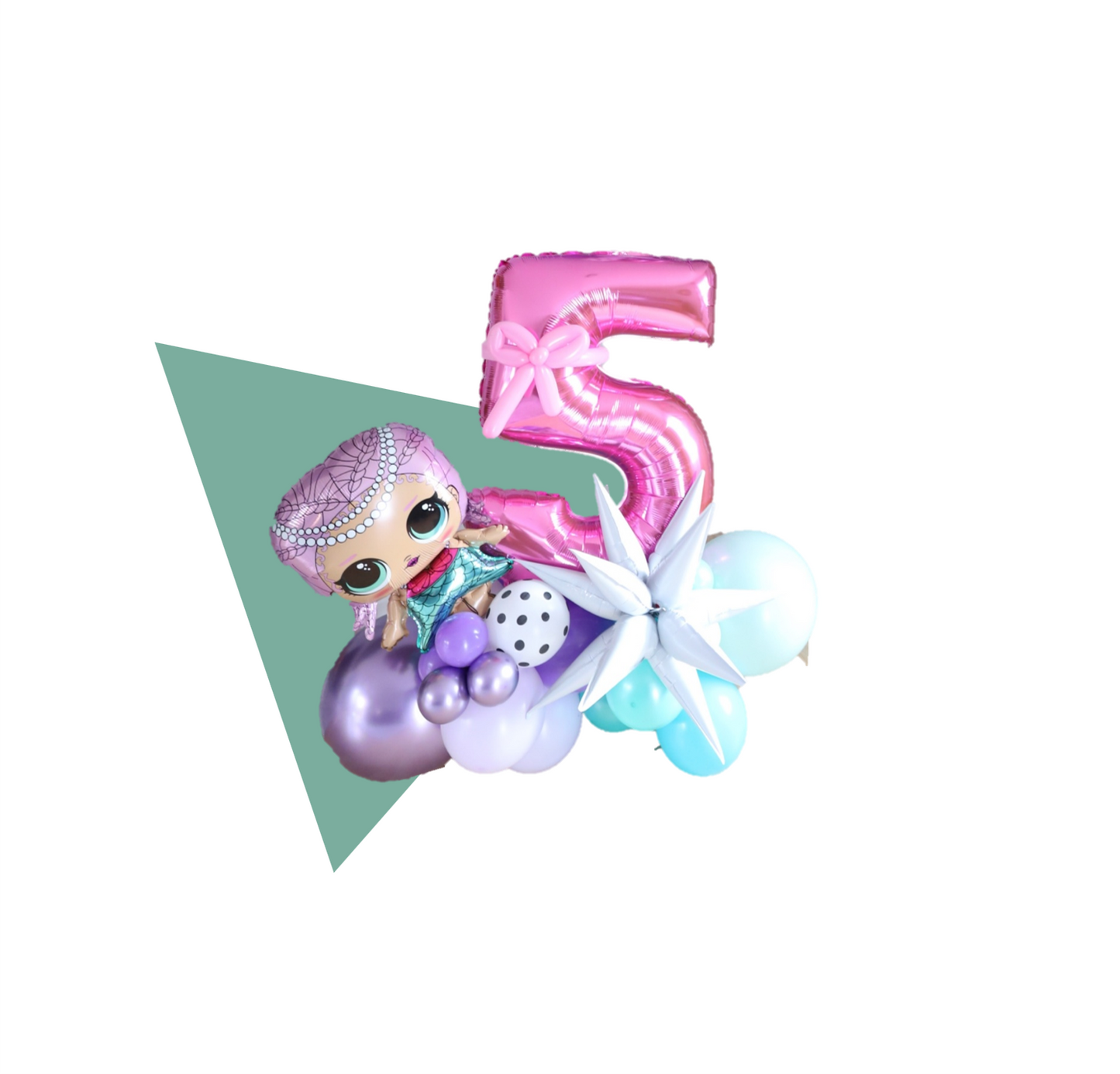 DELUXE Single Digit Balloon Marquee Stacker