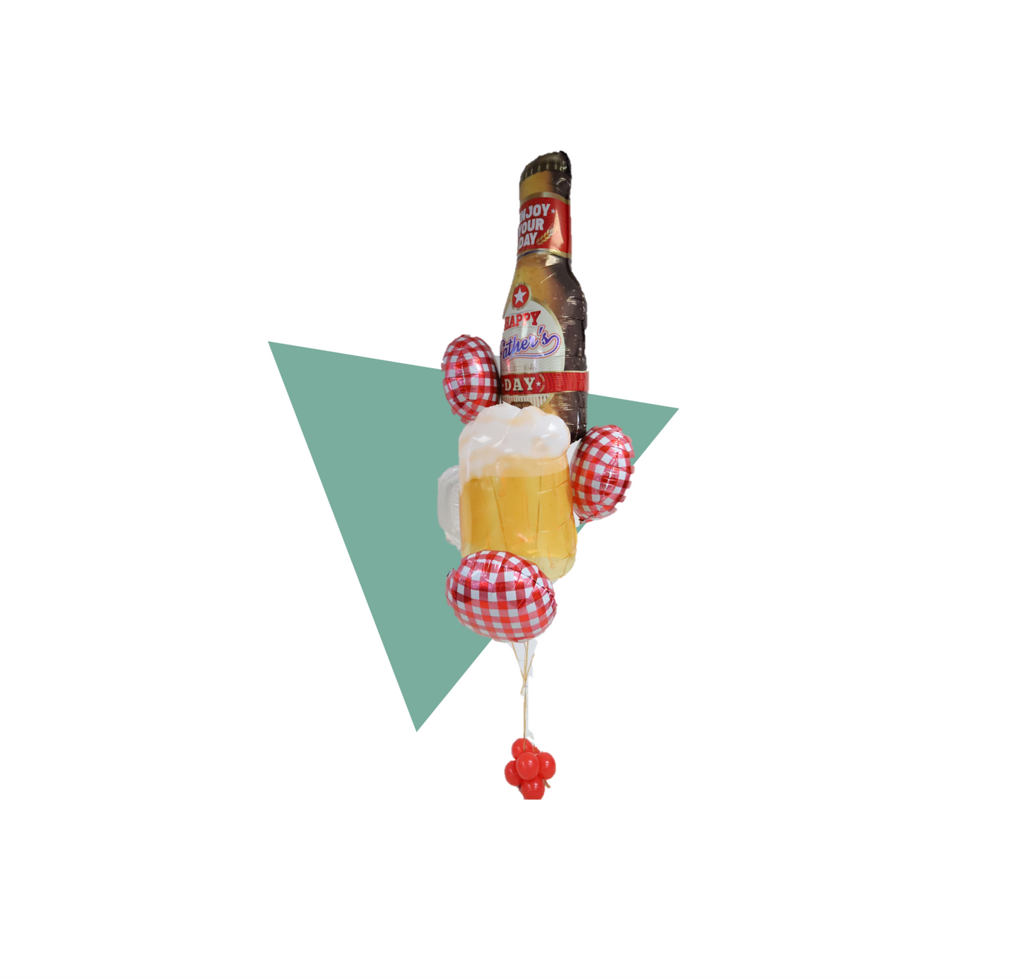 Father's Day | Hoppin' Dad Beer Themed Helium Bouquet