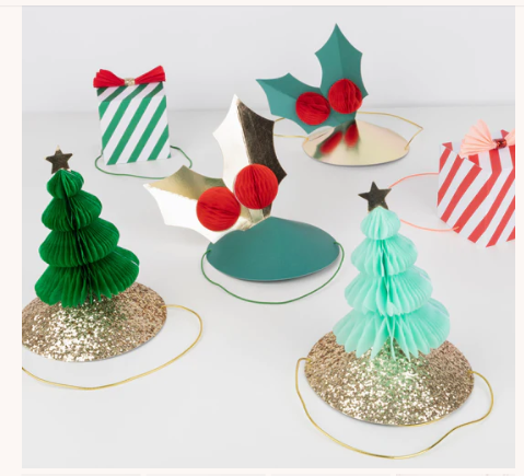 Mixed Christmas Party Hats