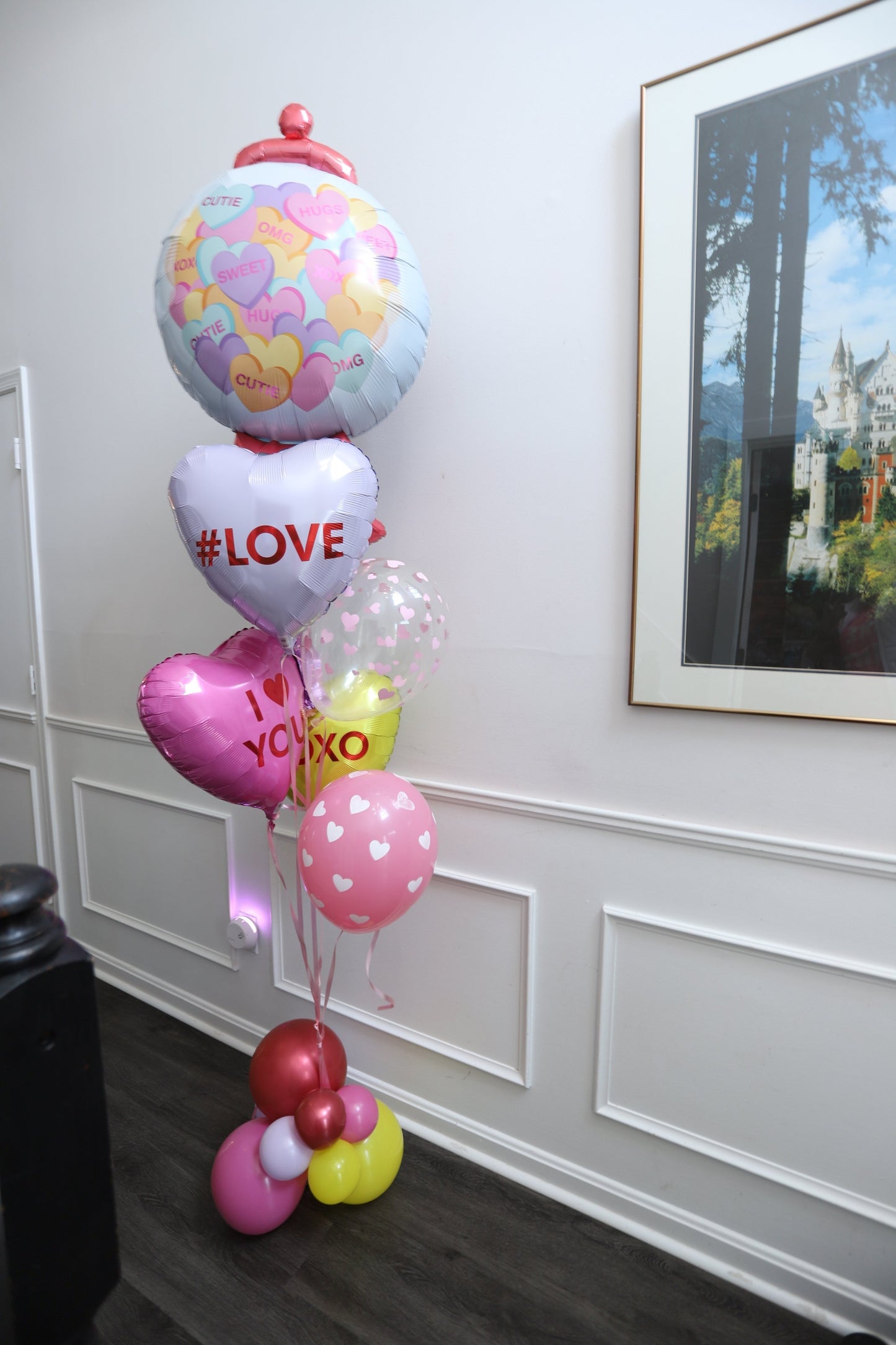 Valentine's Day Helium Bouquet | The Sweetheart